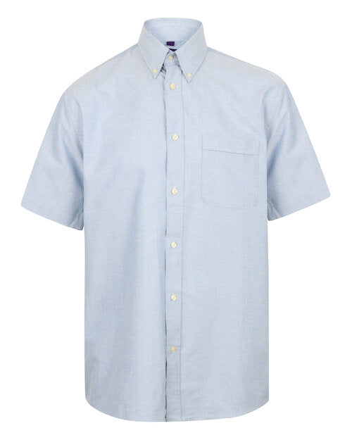 Short Sleeve Classic Oxford Shirt (Multiple Colours) - H515