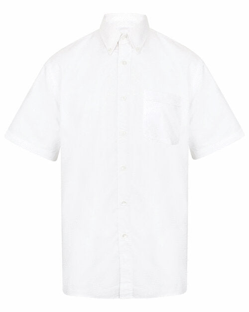 Short Sleeve Classic Oxford Shirt (Multiple Colours) - H515