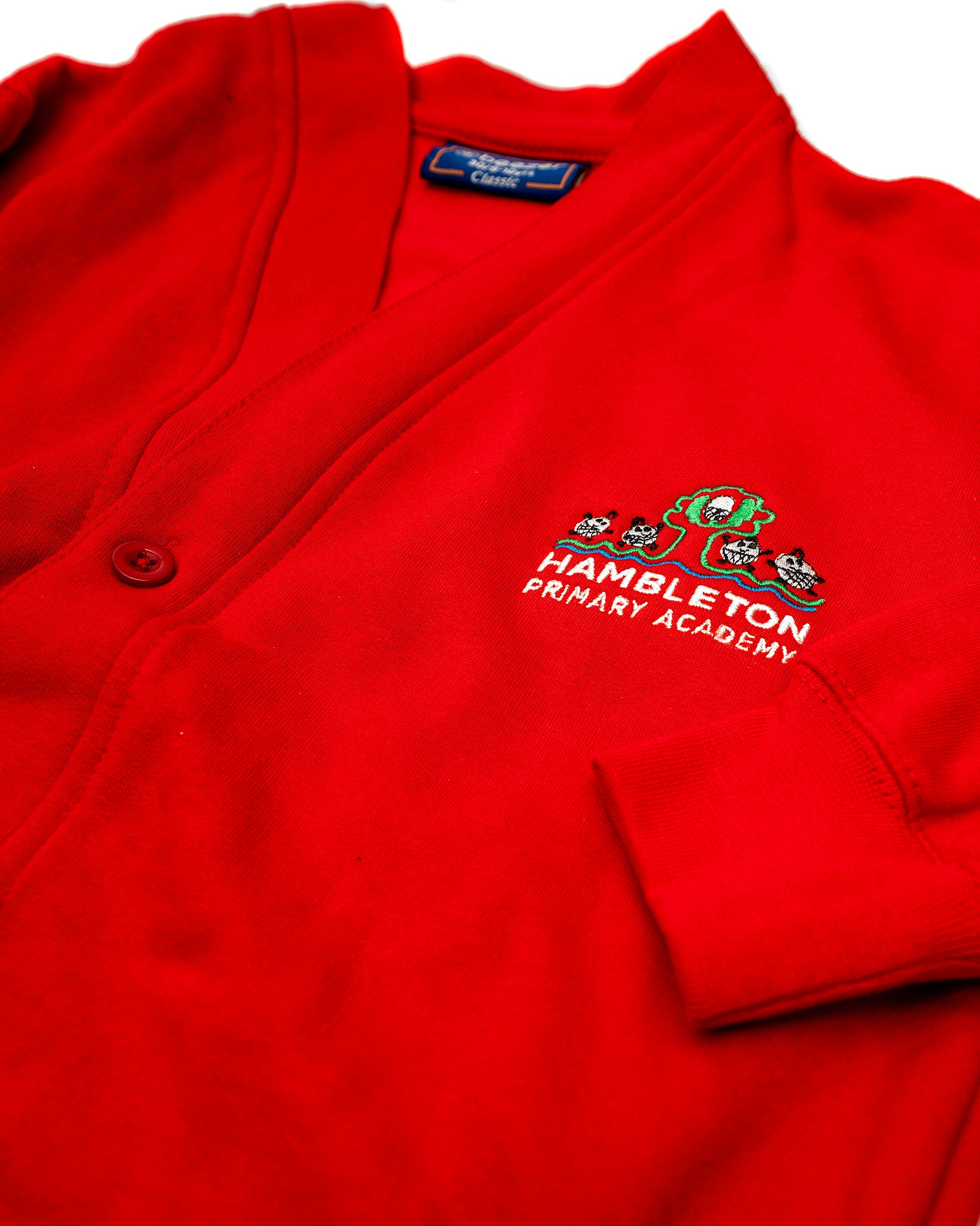 Hambleton Primary Academy Cardigan (Red)