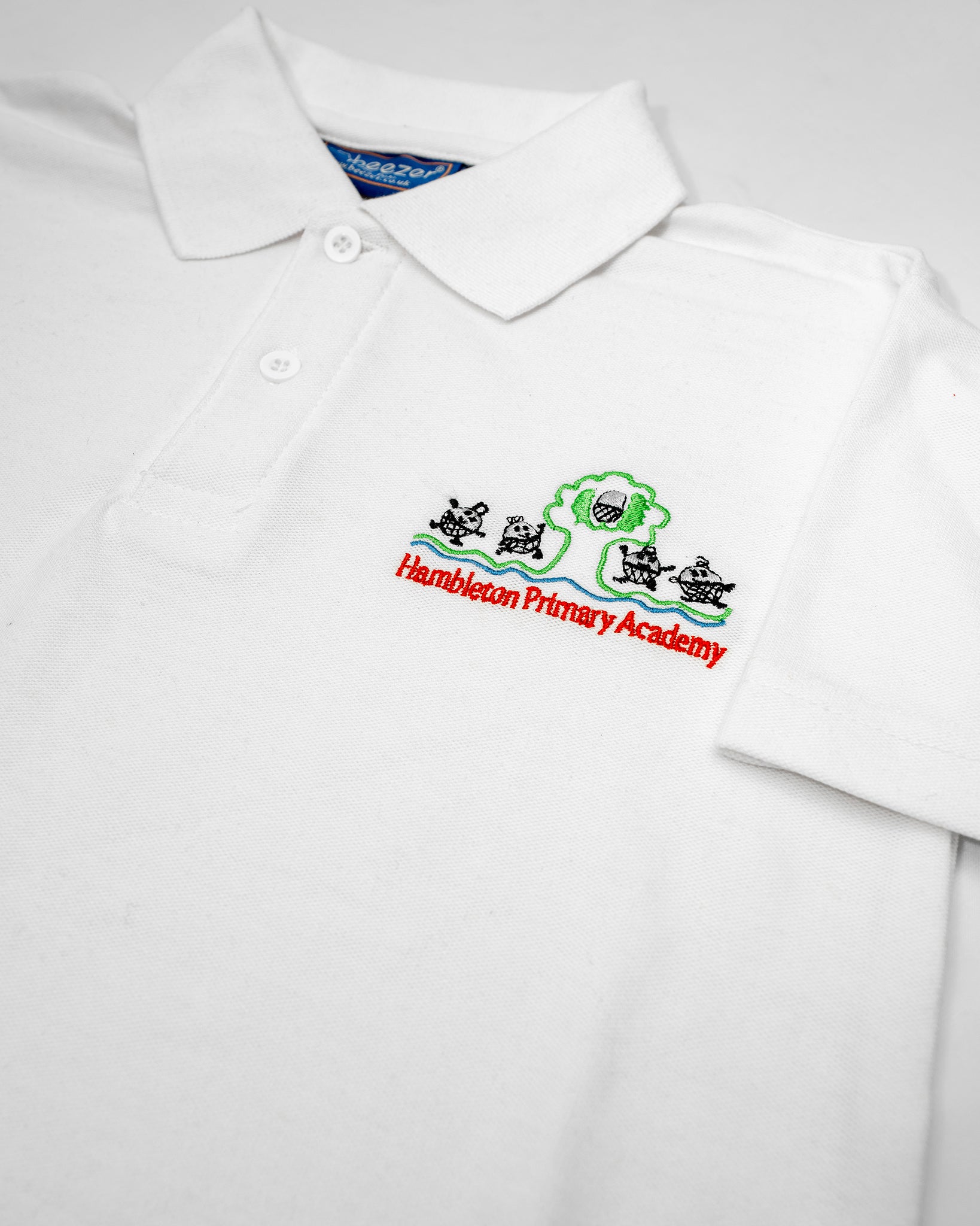 Hambleton Primary Academy Polo Shirt (White)