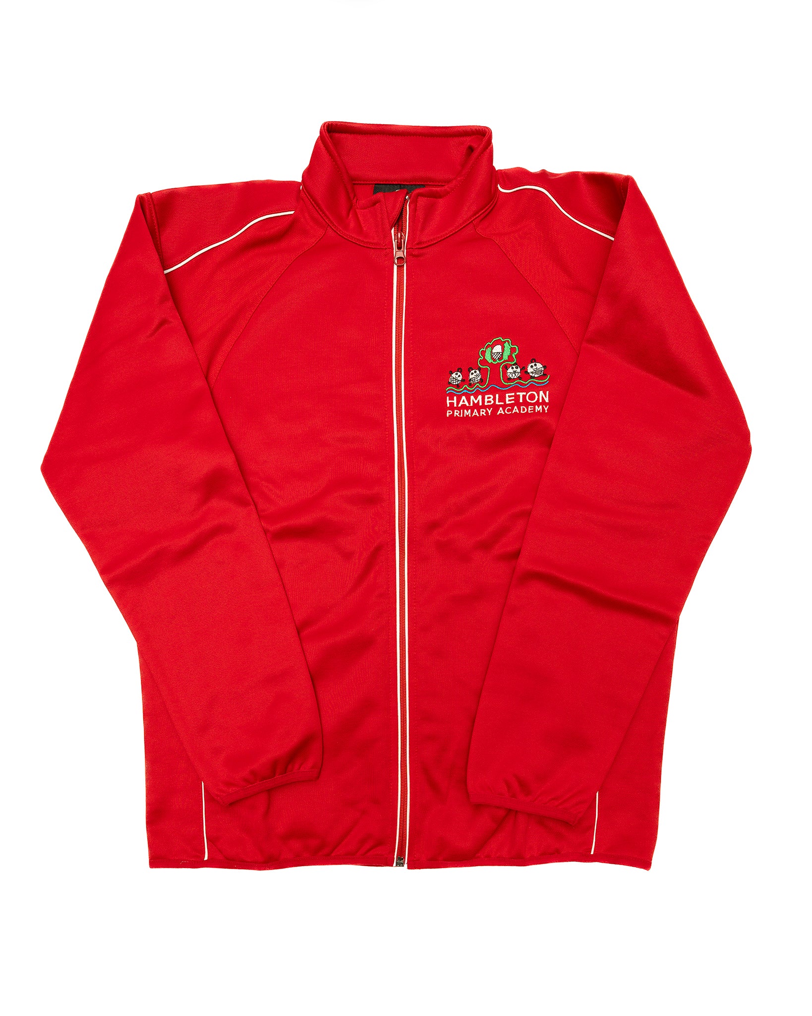 Hambleton Primary Academy P.E Sports Jacket (Red)
