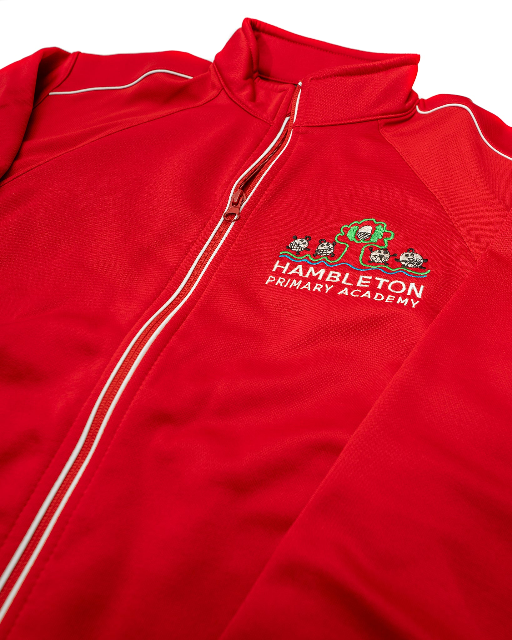 Hambleton Primary Academy P.E Sports Jacket (Red)