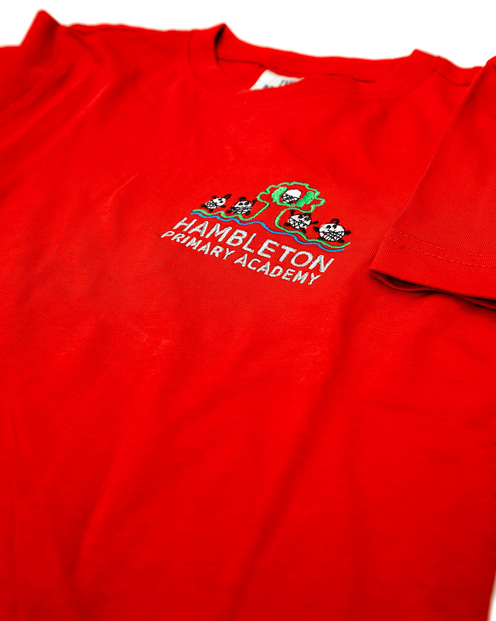 Hambleton Primary Academy P.E T-Shirt (RED)
