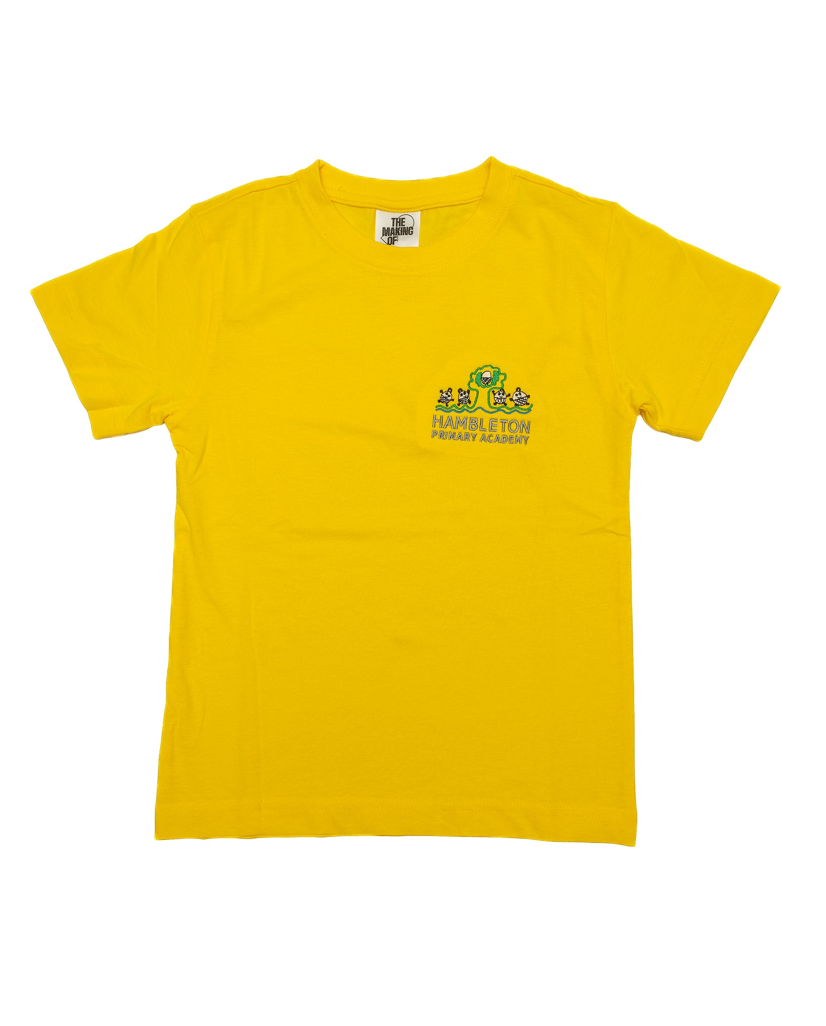Hambleton Primary Academy P.E T-Shirt (YELLOW)