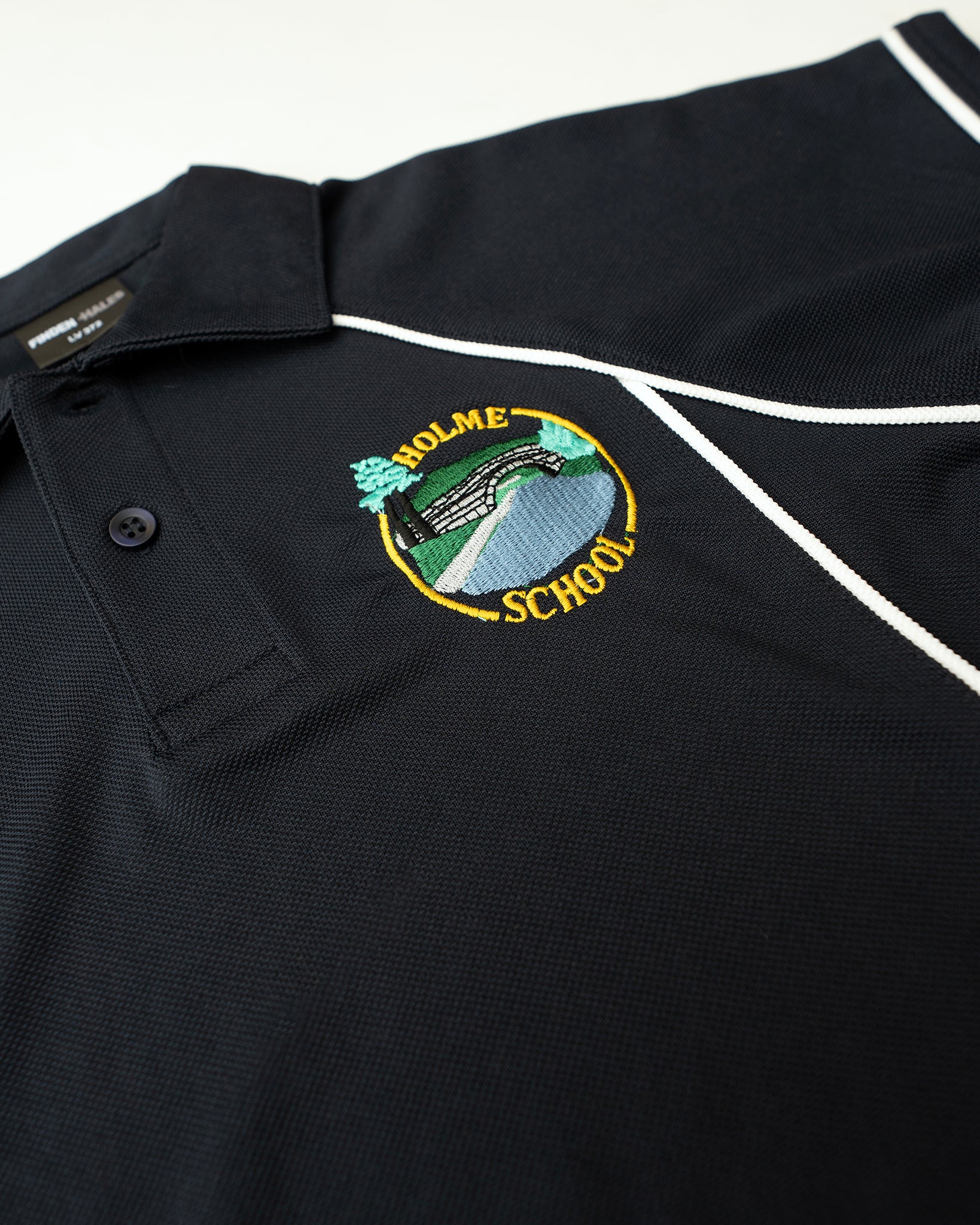 Holme School P.E Piped Polo Shirt