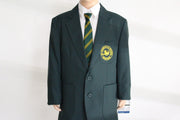 Boys Bottle Green Blazer (Badged)