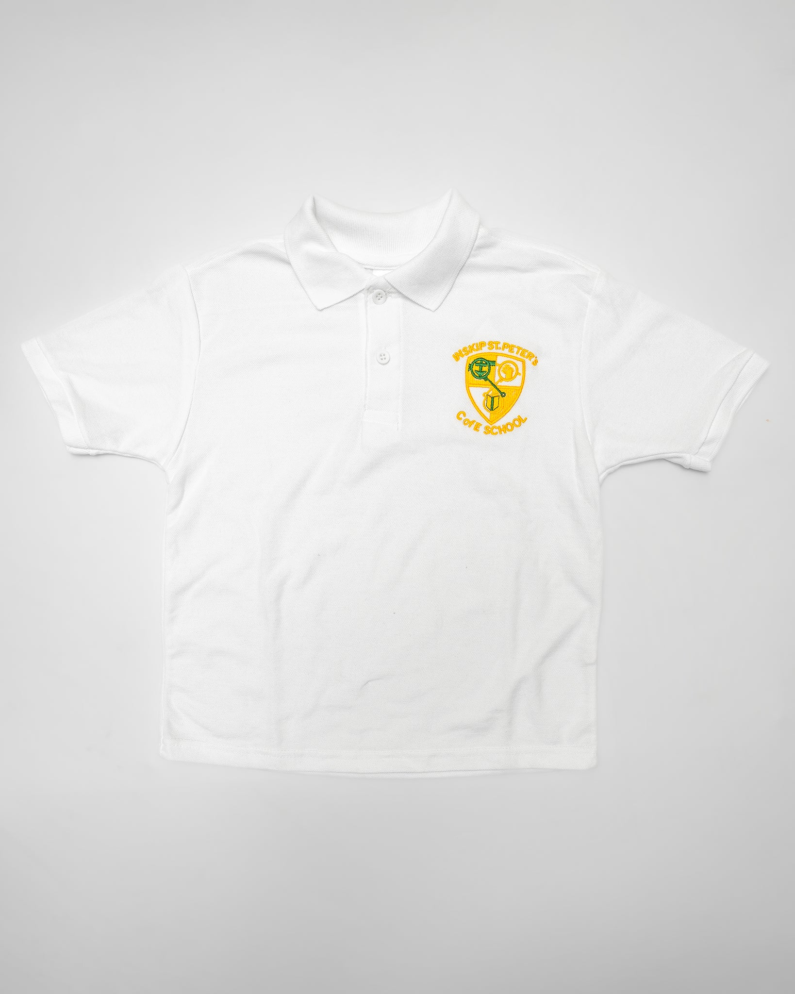 Inskip St Peter's Polo Shirt (White)