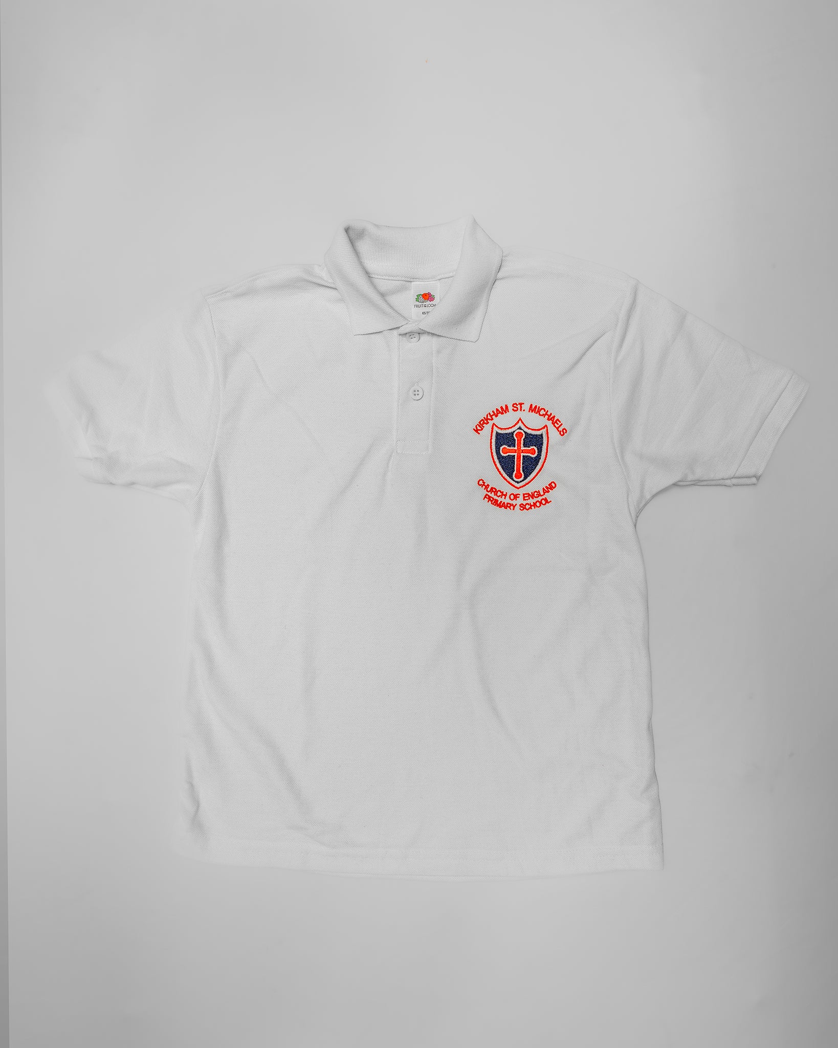 Kirkham St Michaels Summer Polo (White)