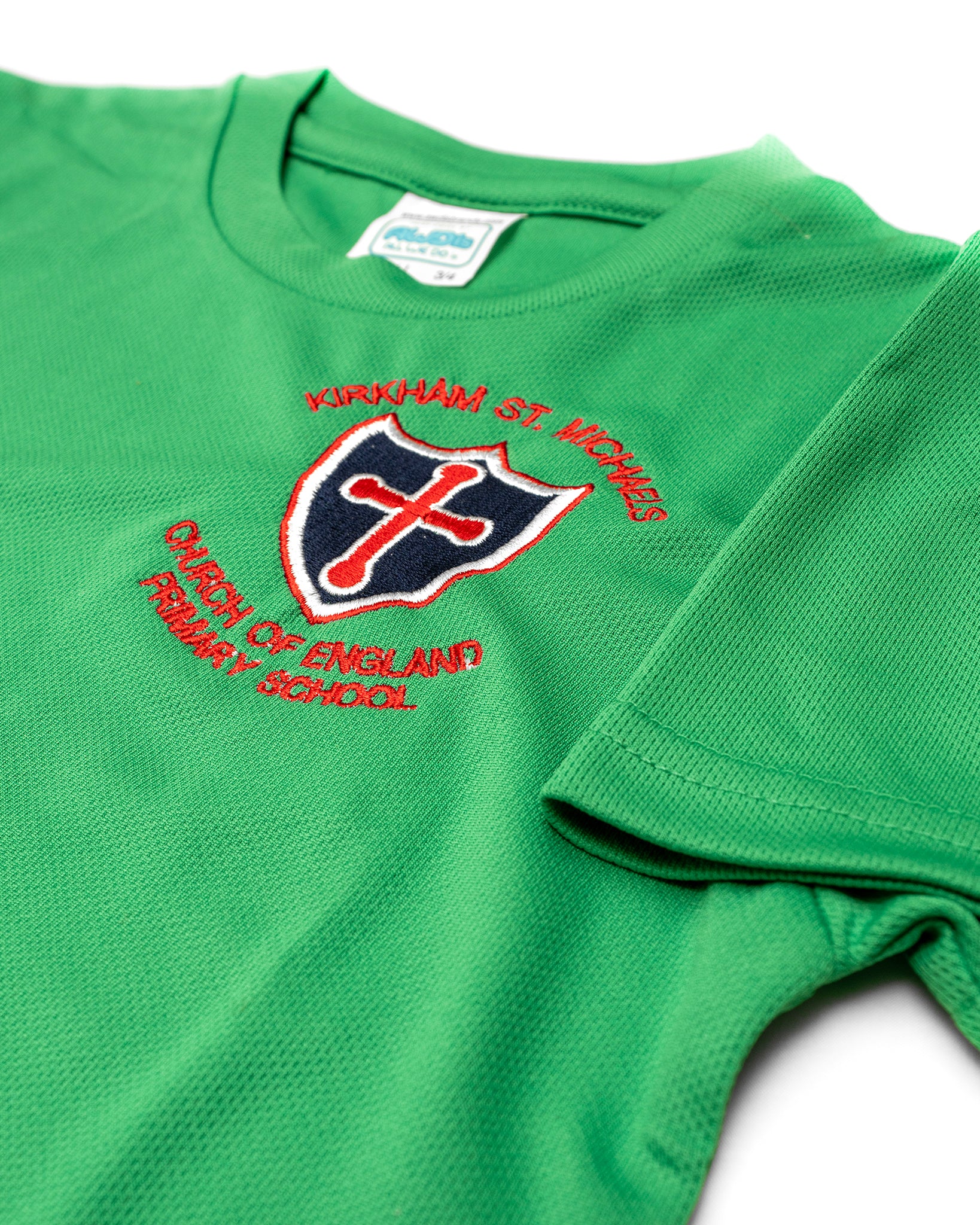 Kirkham St Michaels P.E Top (Green)