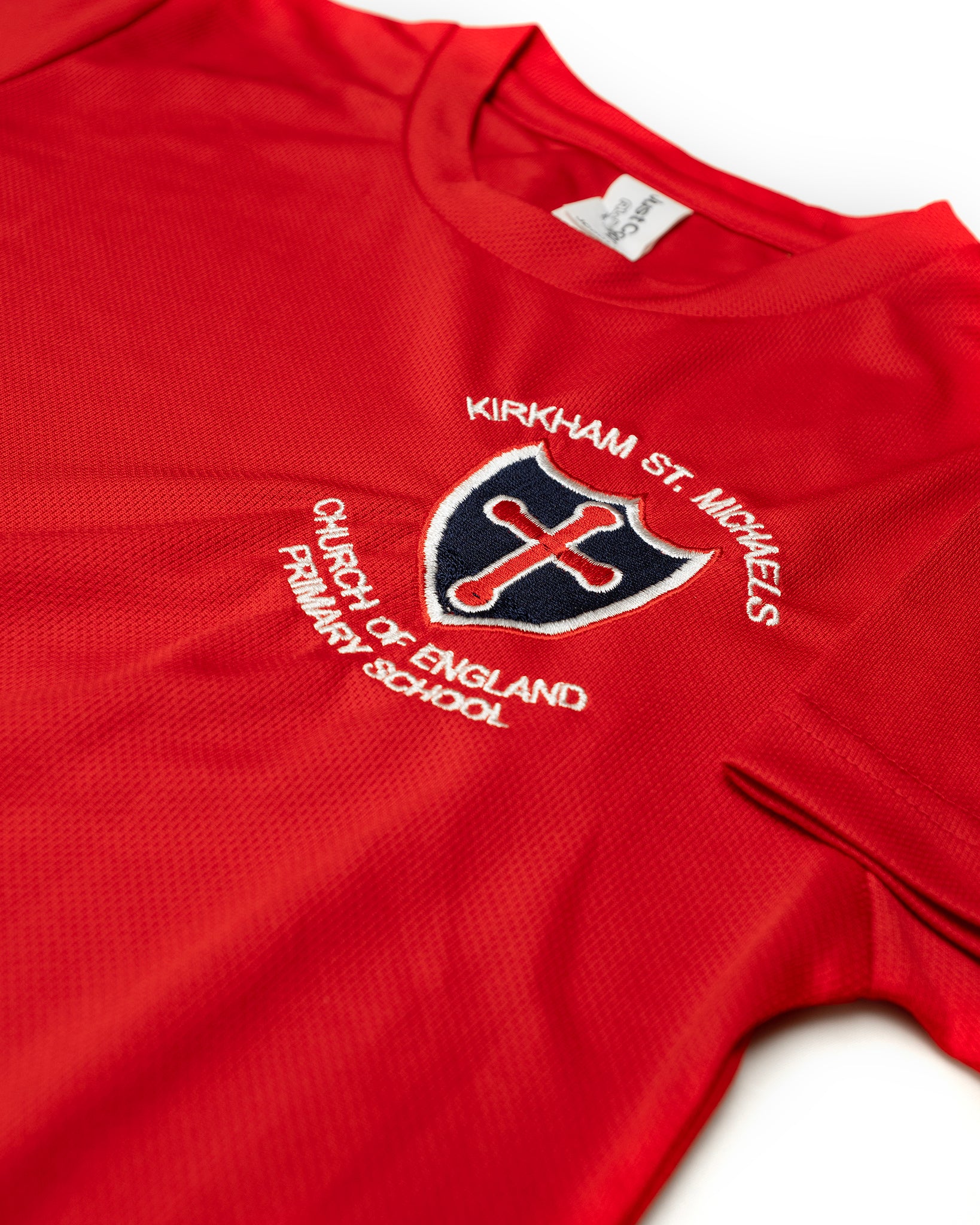 Kirkham St Michaels P.E Top (Red)