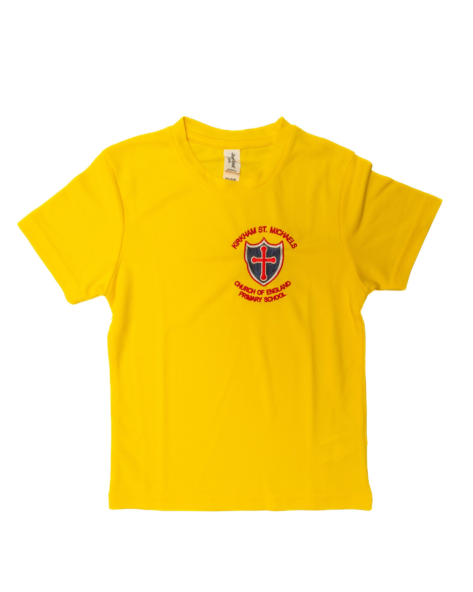 Kirkham St Michaels P.E Top (Yellow)
