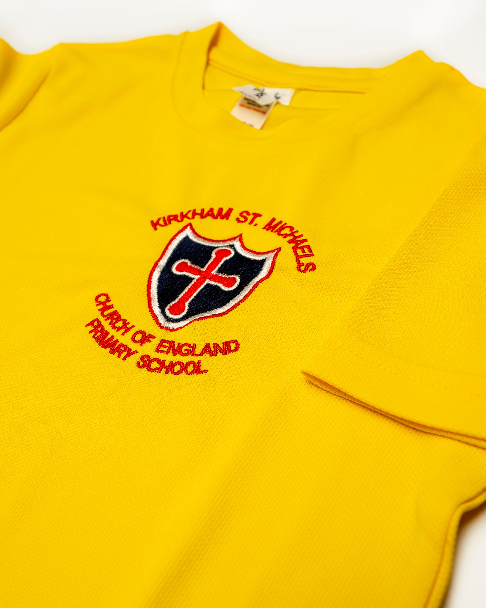 Kirkham St Michaels P.E Top (Yellow)