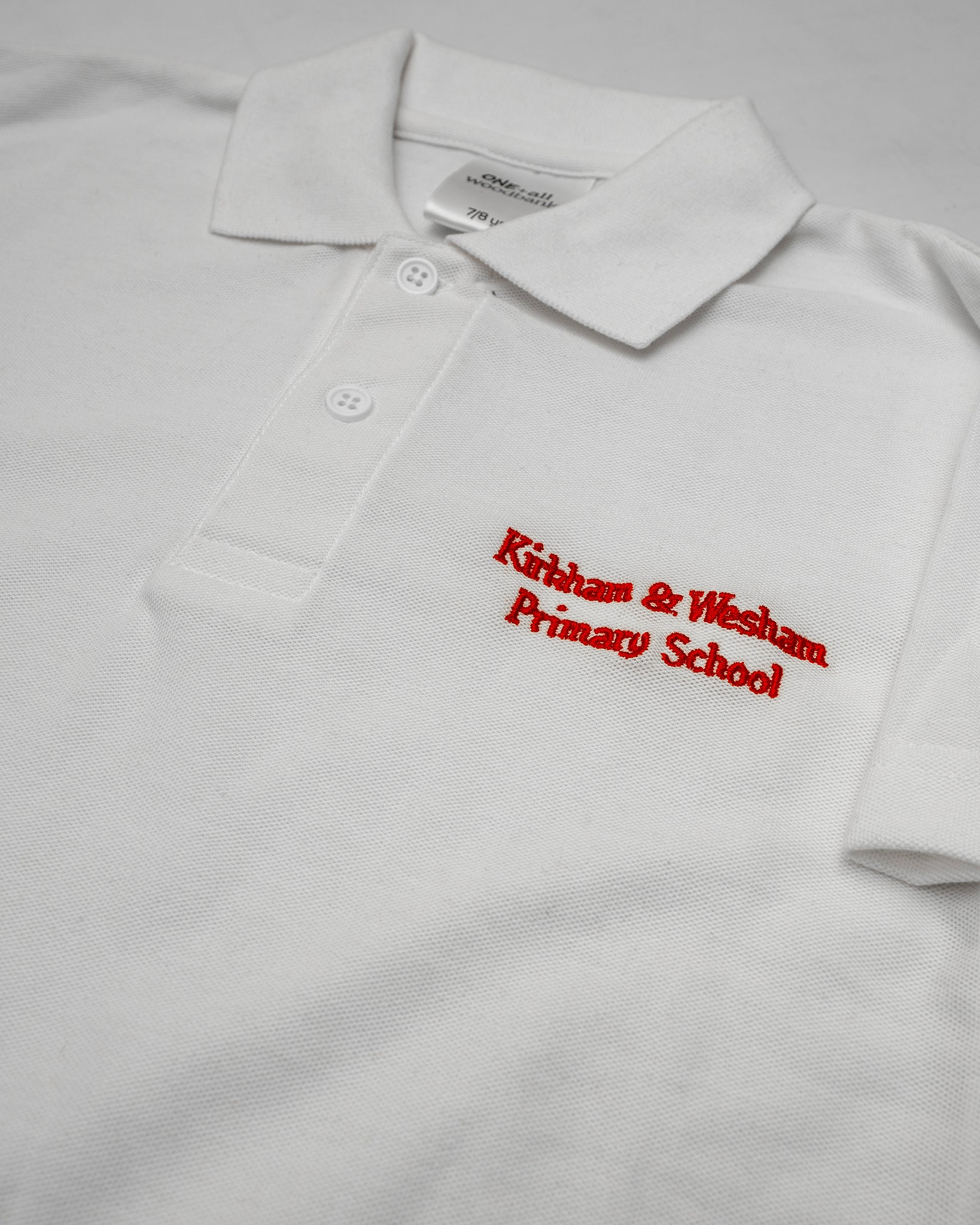 Kirkham & Wesham Polo Shirt (White)