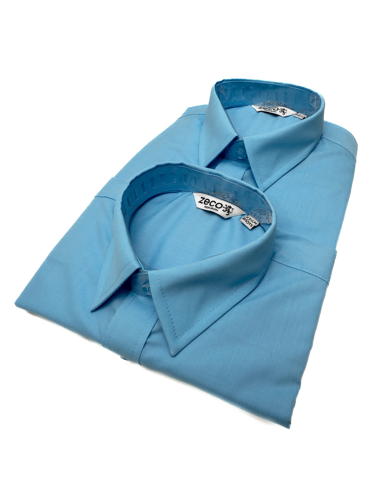 Zeco 2 Pack Plain L/S Shirt (Blue)