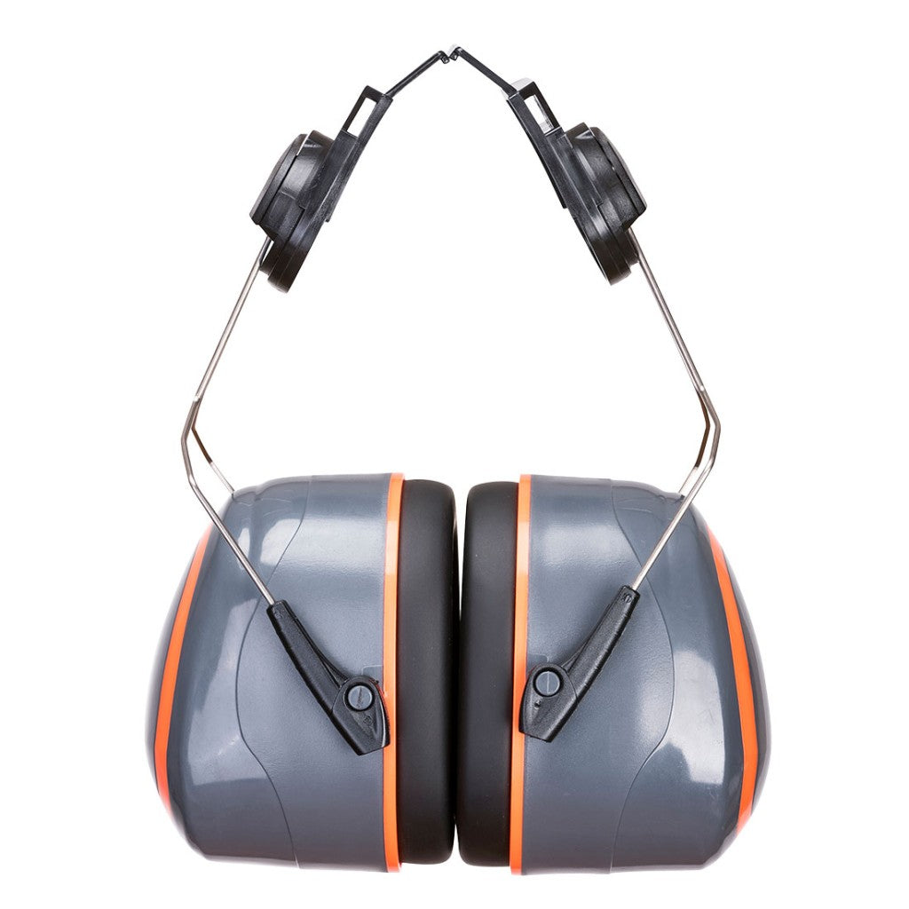 Hi-Vis  Extreme Ear Defenders High Clip-On PPE - Portwest PW62