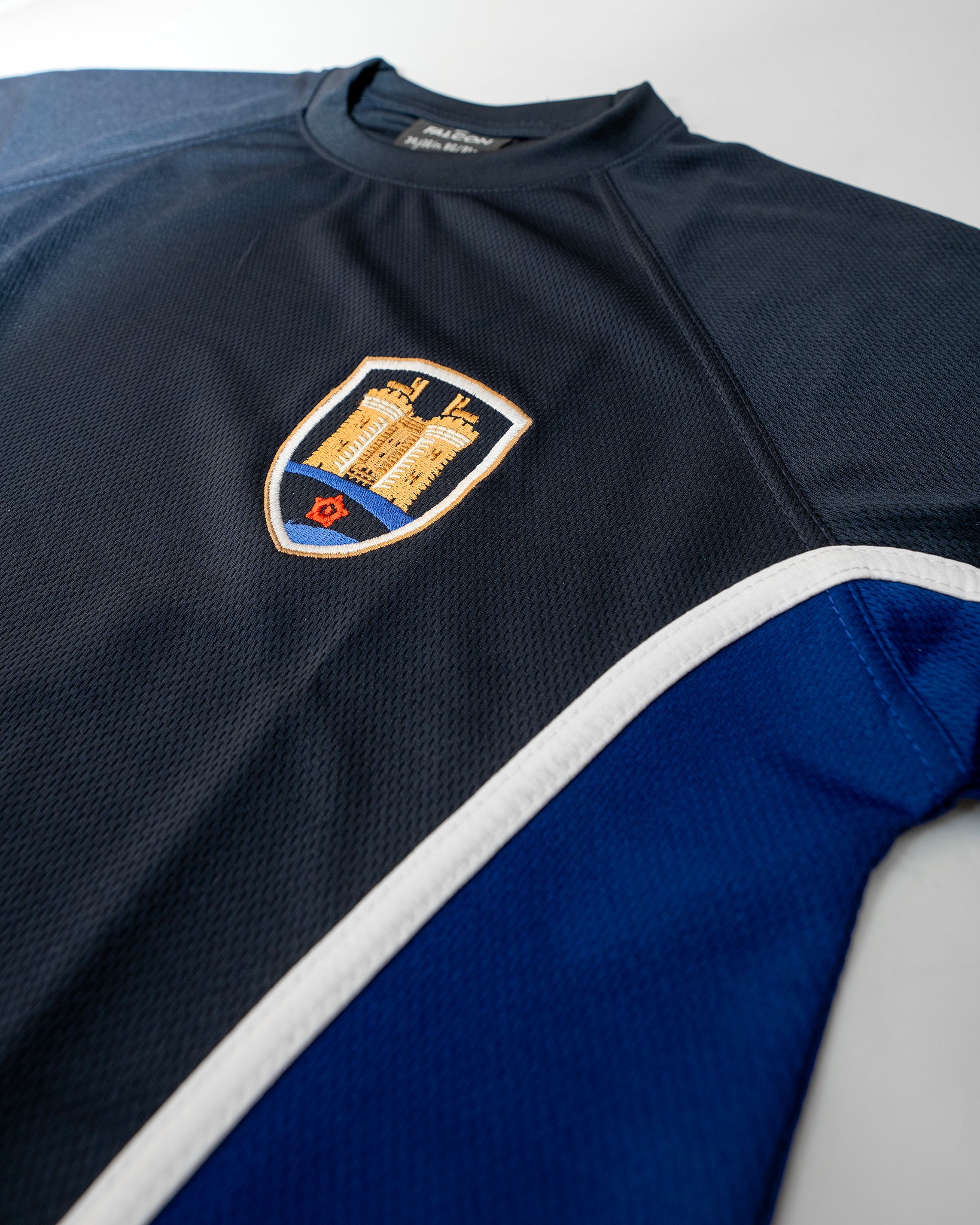 Lancaster High P.E Top (Navy/Royal/White)