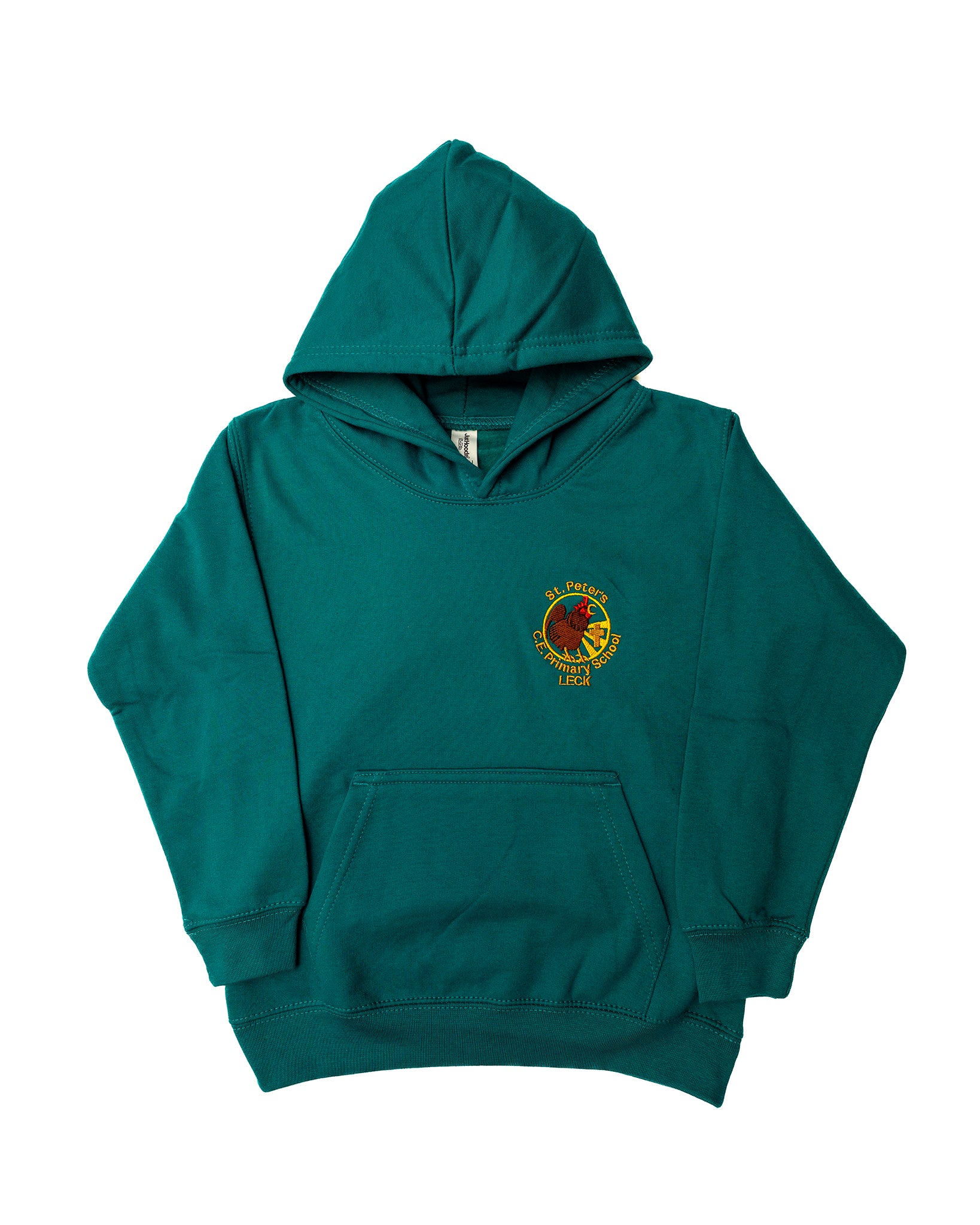Leck St Peters P.E Hoodie (Jade)