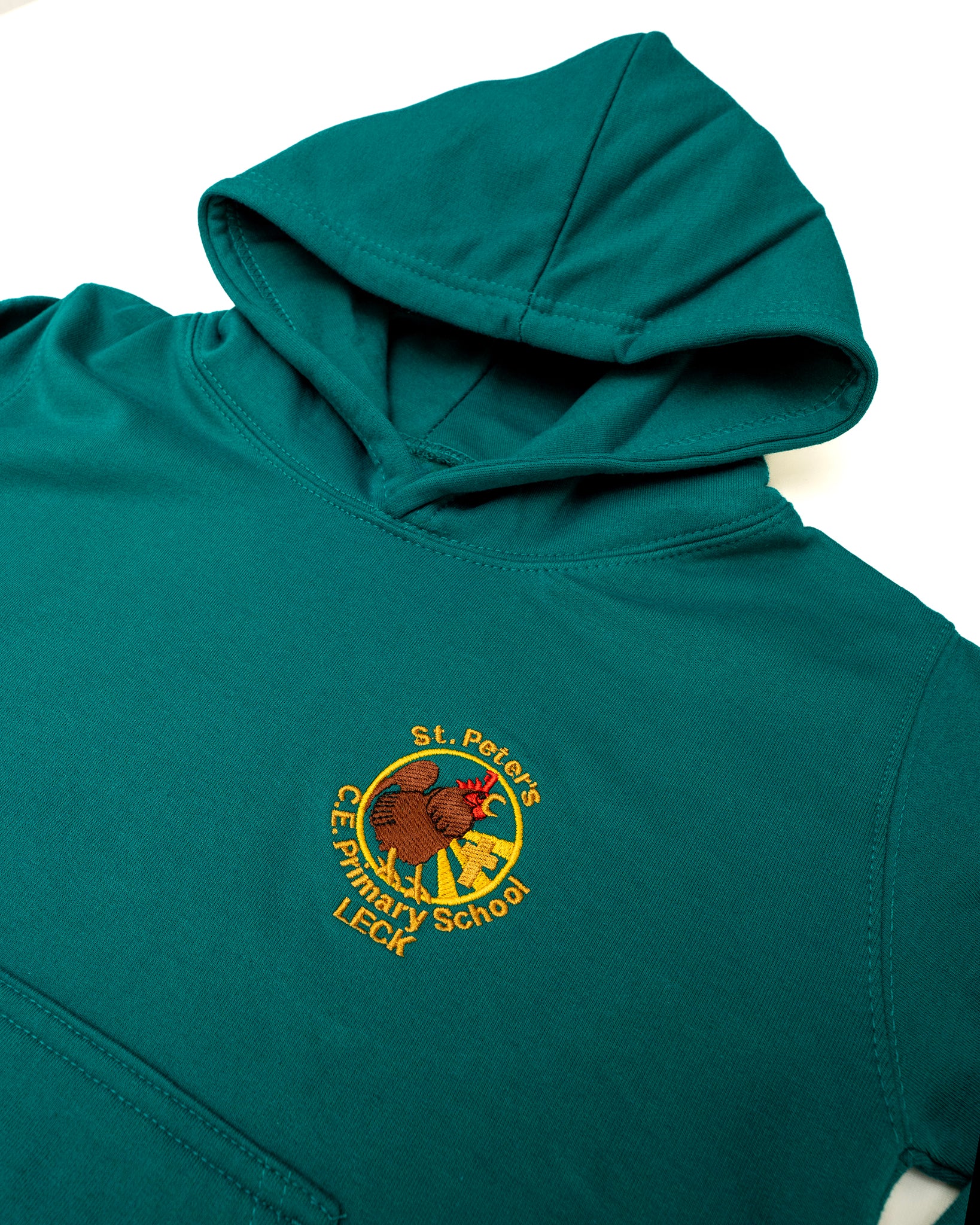 Leck St Peters P.E Hoodie (Jade)