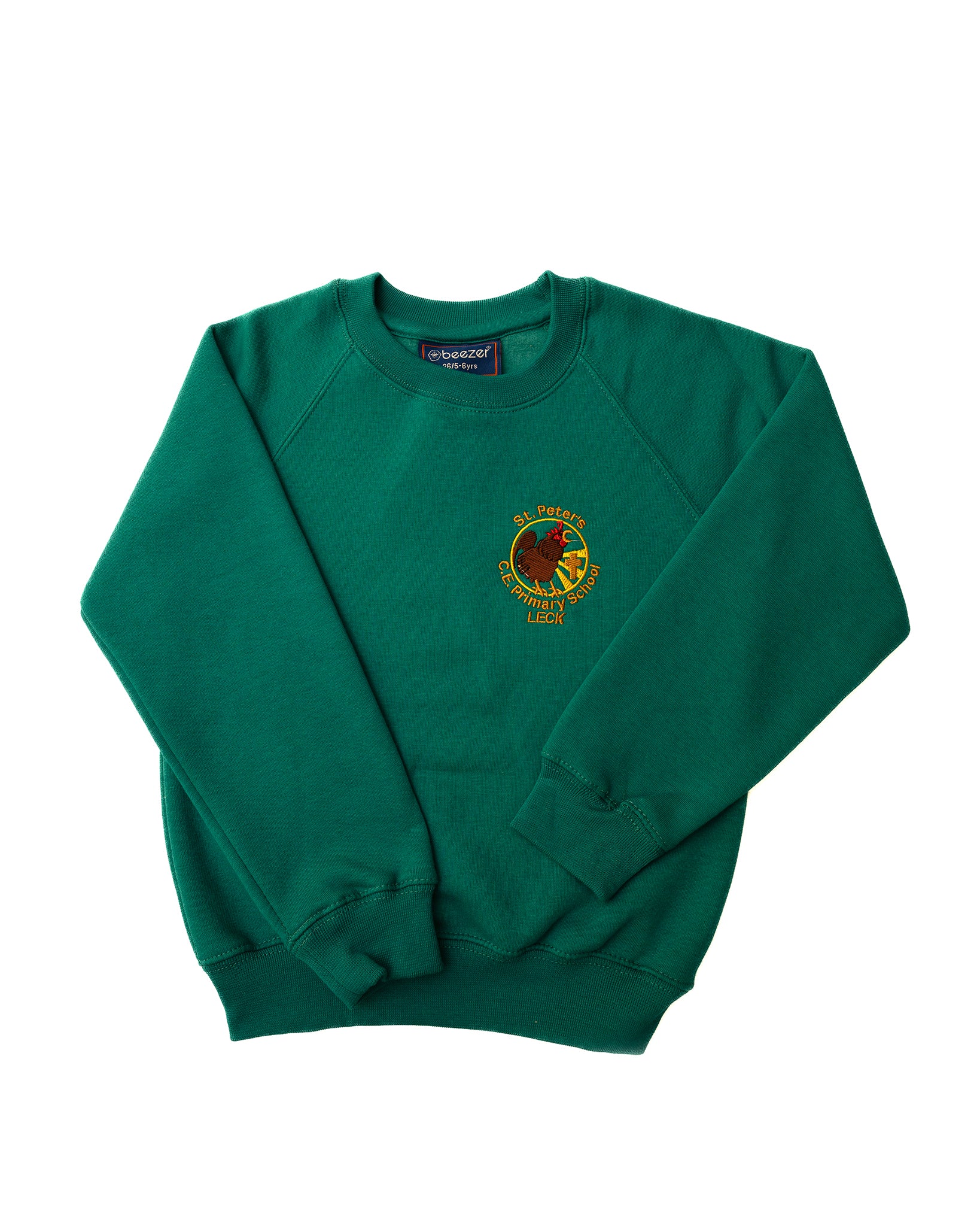 Leck St Peters Crew Neck Sweatshirt (Embroidered)