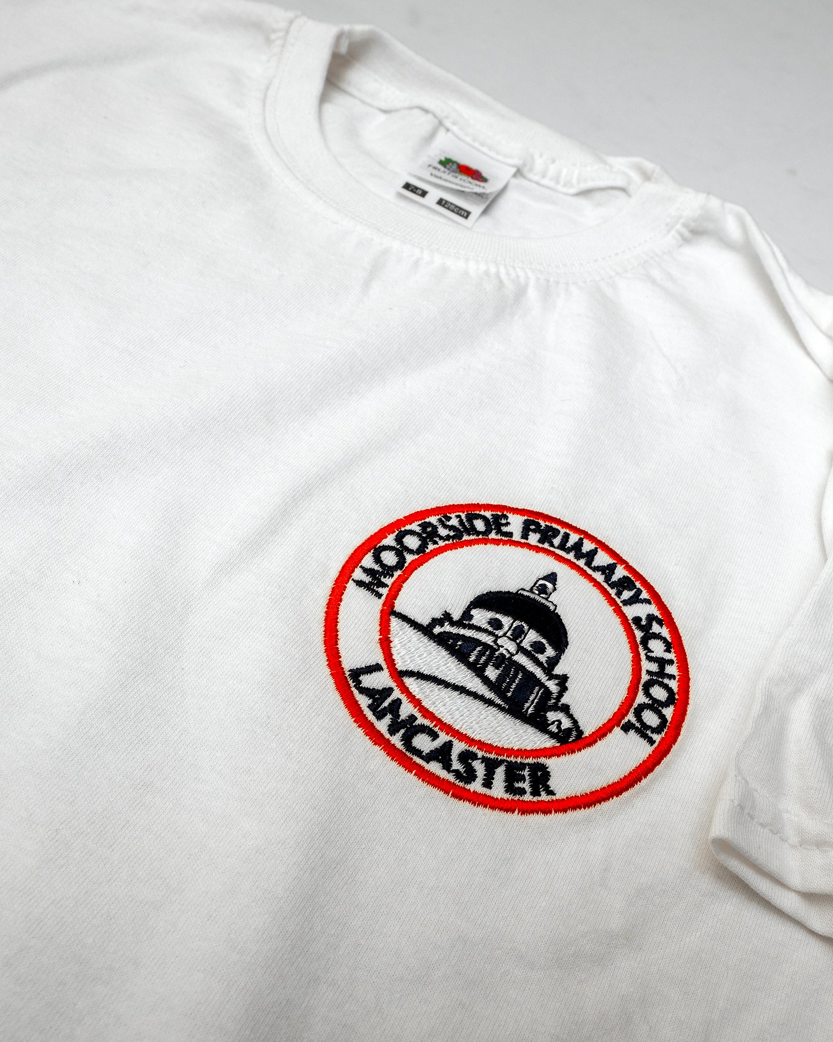 Moorside P.E Top (White)