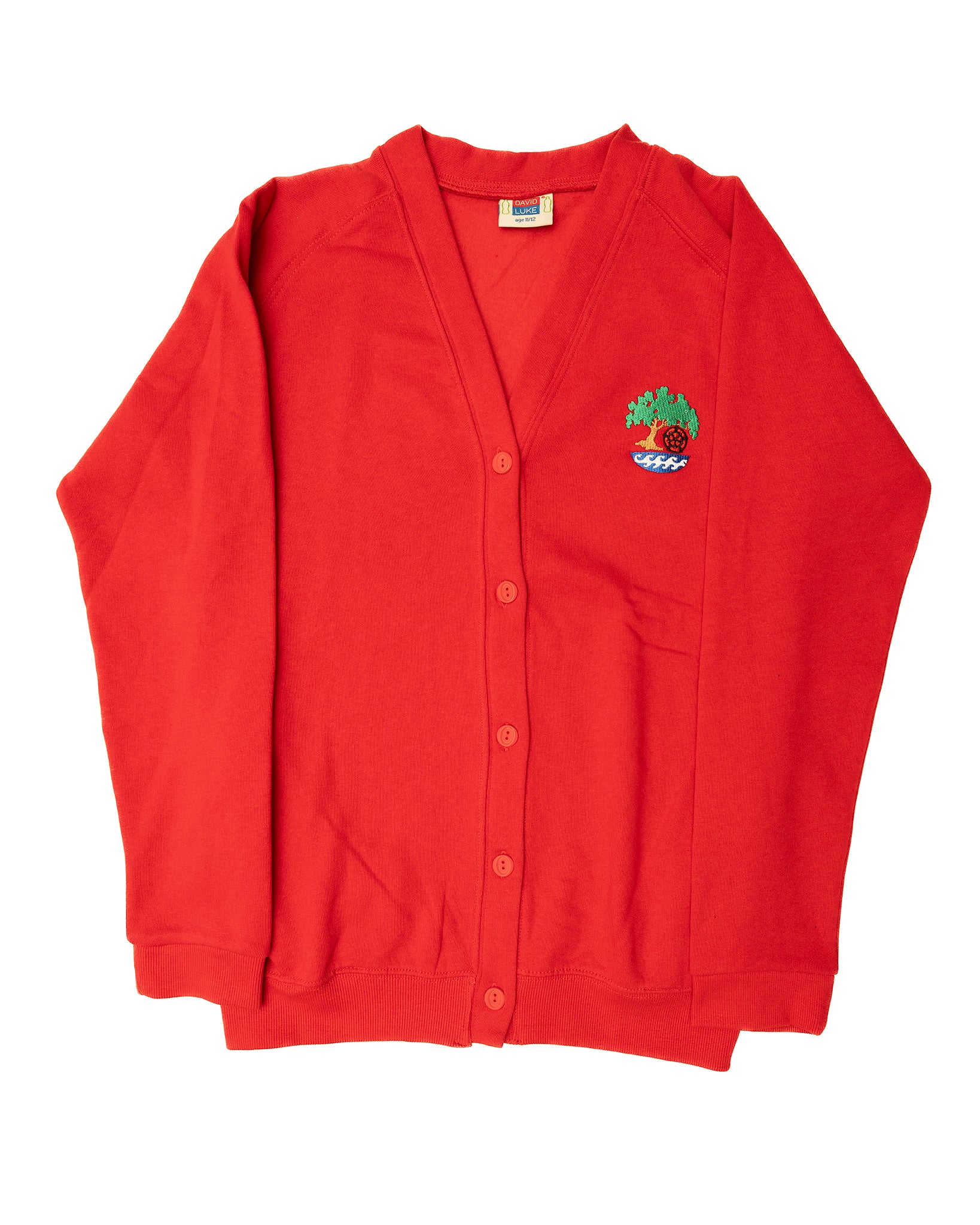 Morecambe Road Cardigan (Red)