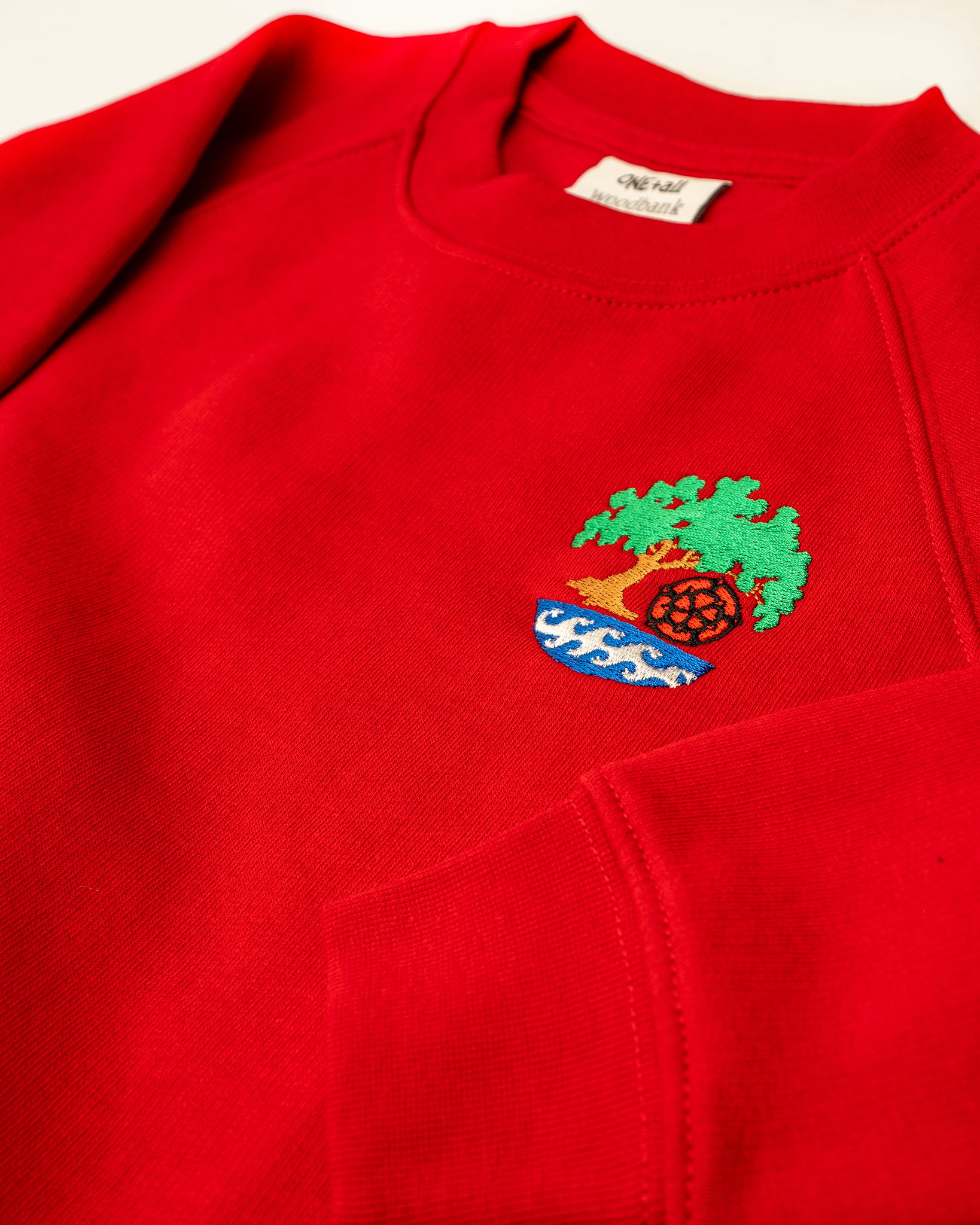 Morecambe Road Sweatshirt (Red)