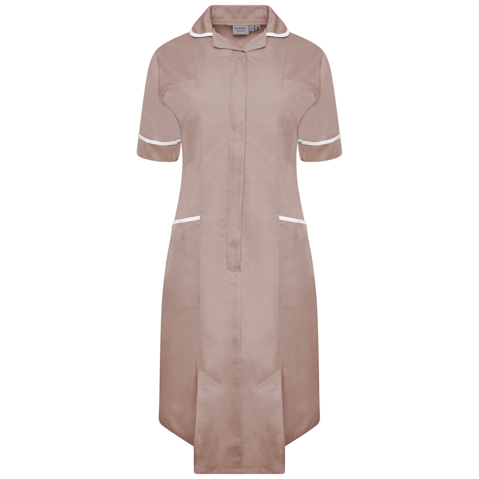 Ladies Dress With Round Collar - NCLD