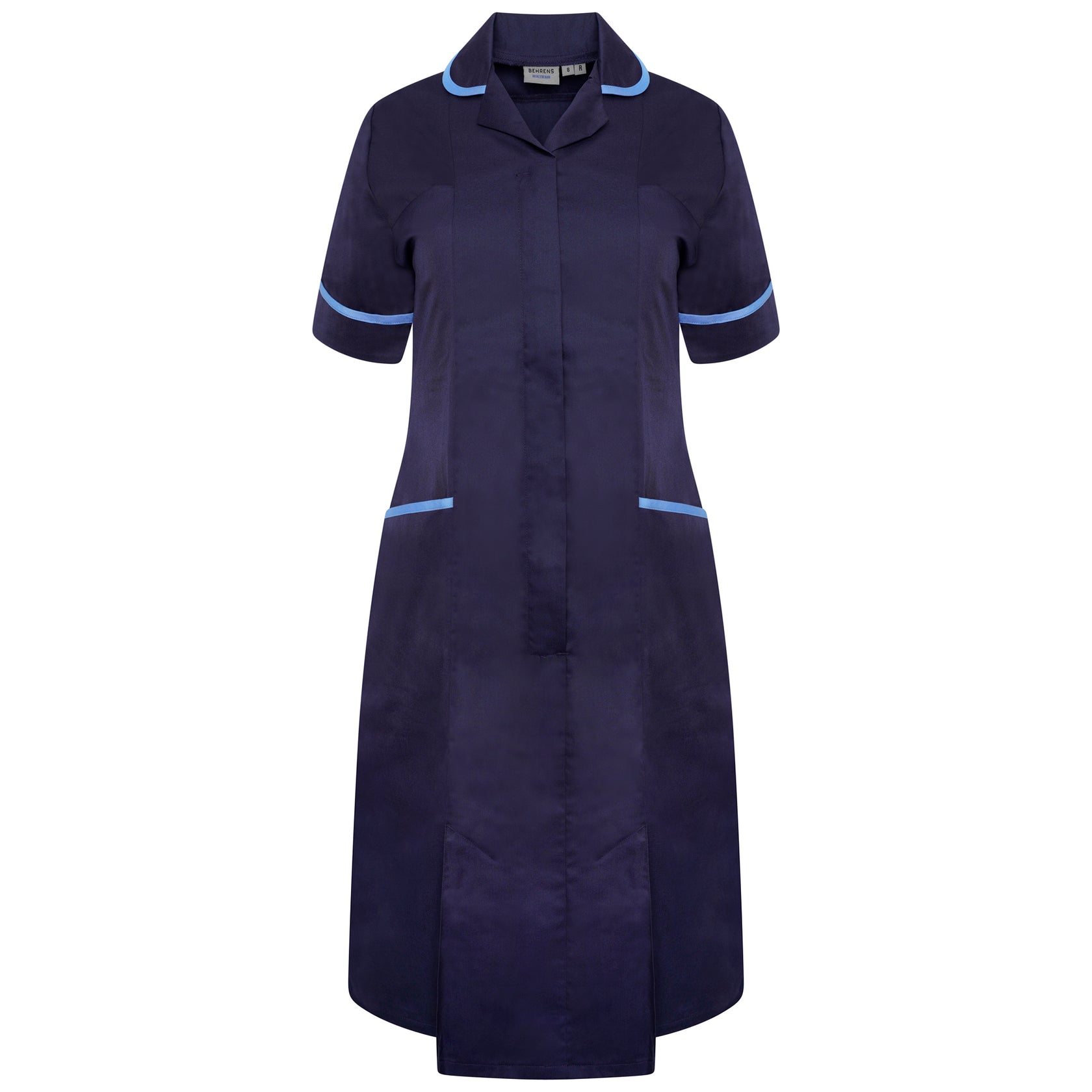 Ladies Dress With Round Collar - NCLD