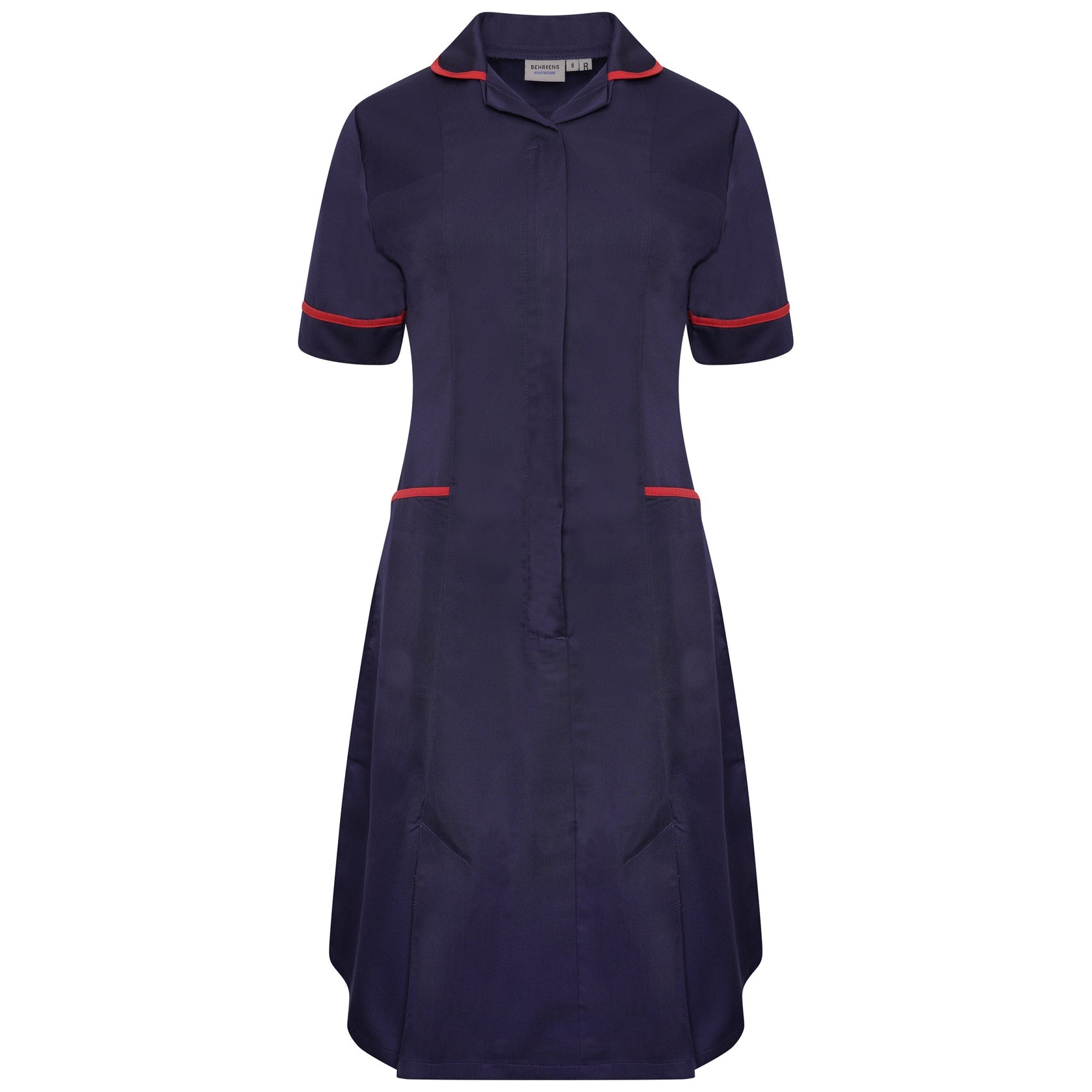 Ladies Dress With Round Collar - NCLD