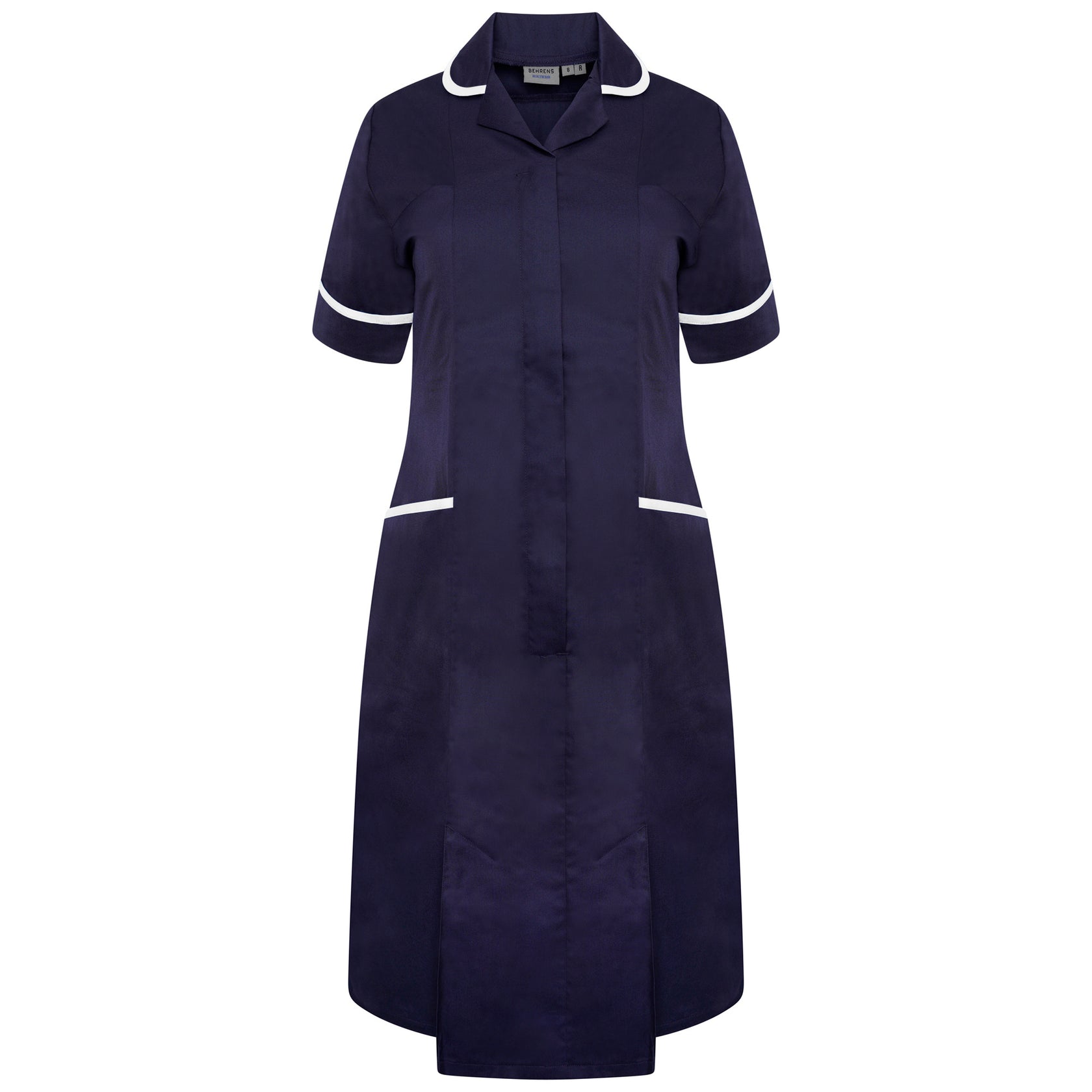 Ladies Dress With Round Collar - NCLD