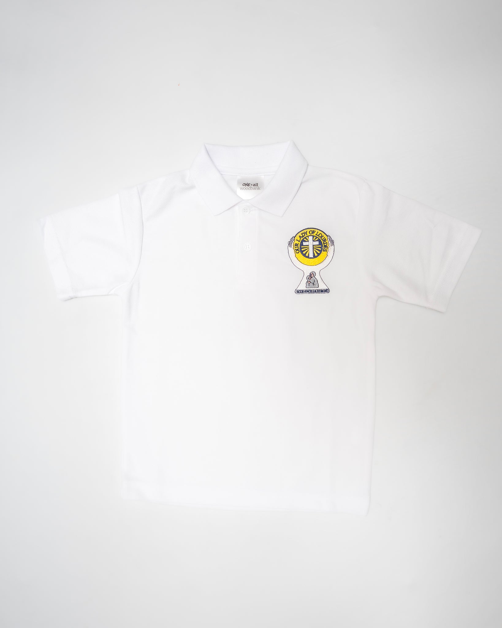 Our Lady Of Lourdes Polo (White)