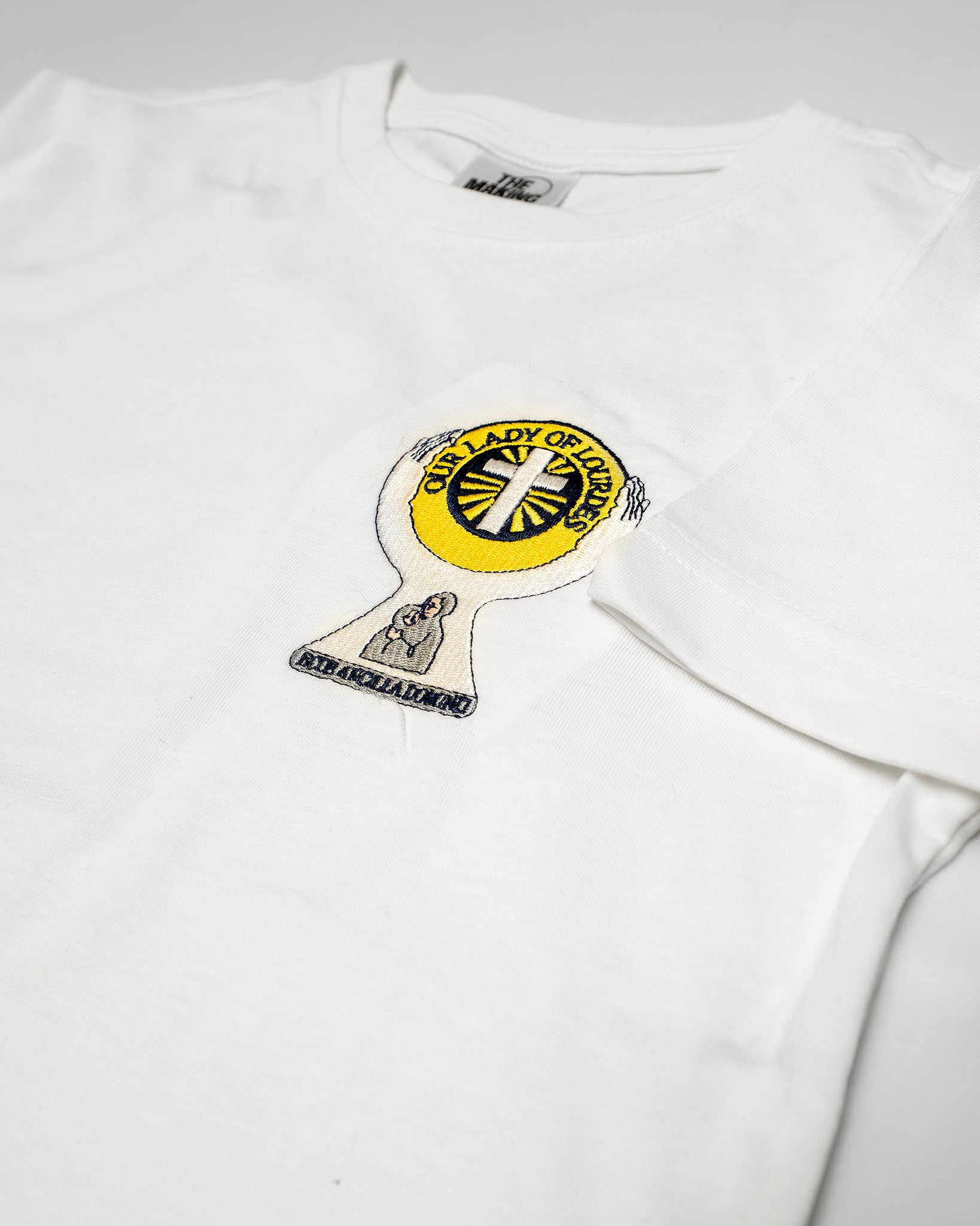 Our Lady Of Lourdes Polo (White)