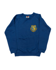 Wilsons Endowed Crew Neck Jumper (Royal) - Embroidered