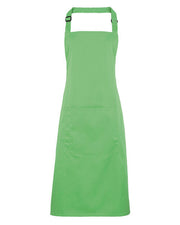 Colours Collection Bib Apron With Pocket