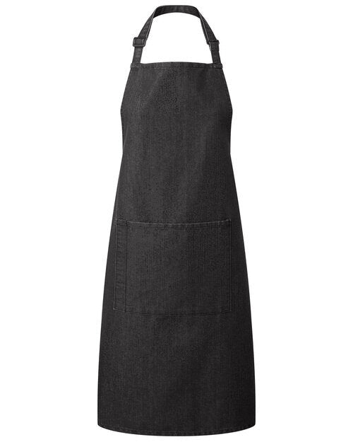 Colours Collection Bib Apron With Pocket