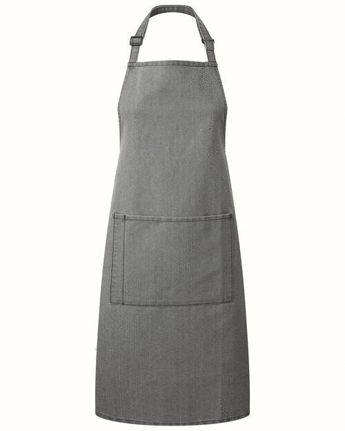 Colours Collection Bib Apron With Pocket
