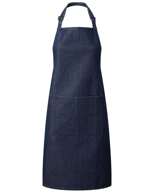 Colours Collection Bib Apron With Pocket