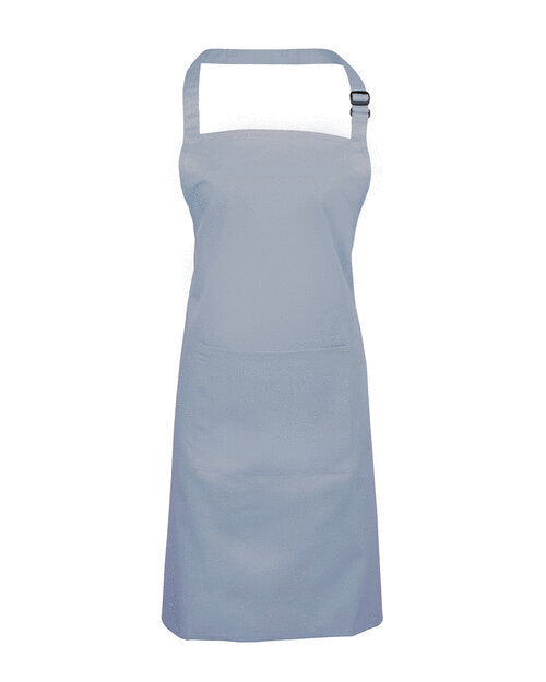 Colours Collection Bib Apron With Pocket