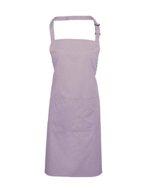 Colours Collection Bib Apron With Pocket