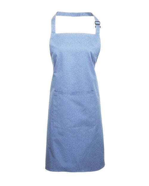 Colours Collection Bib Apron With Pocket