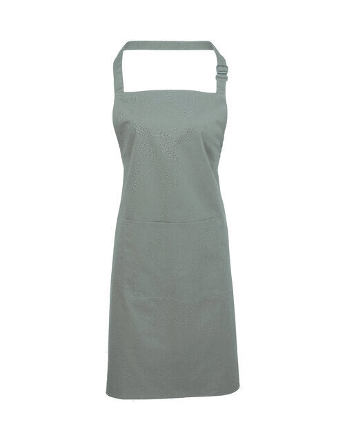 Colours Collection Bib Apron With Pocket