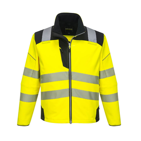PW3 Hi-Vis Softshell Jacket (3L) - Portwest T402