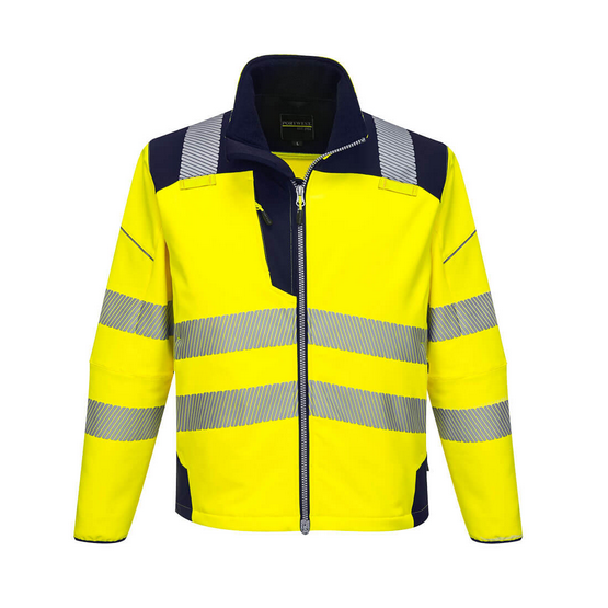 PW3 Hi-Vis Softshell Jacket (3L) - Portwest T402