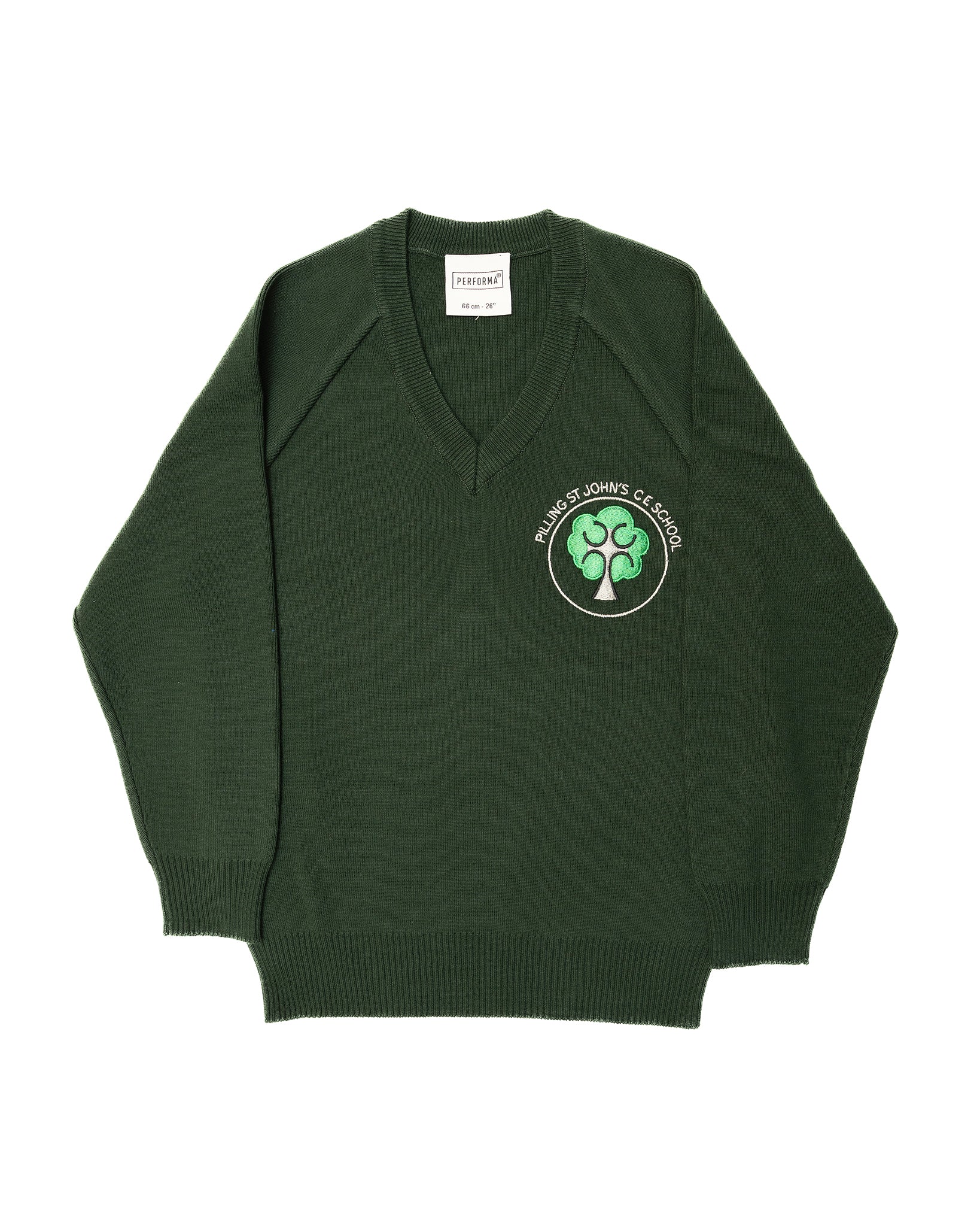 Pilling St. John's V-Neck Sweatshirt