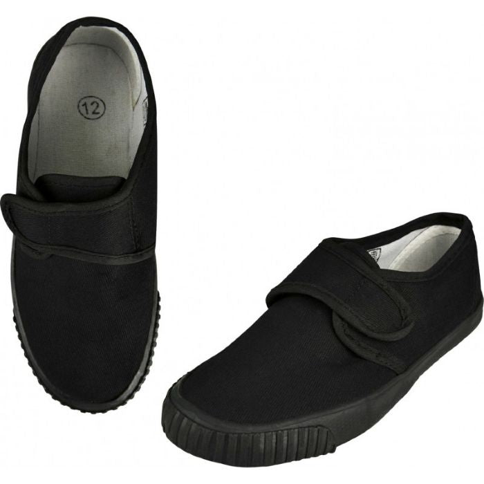 Plimsoles with Velcro Fastening