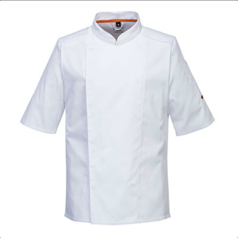 Short-Sleeved MeshAir Pro Chef's Jacket - C738