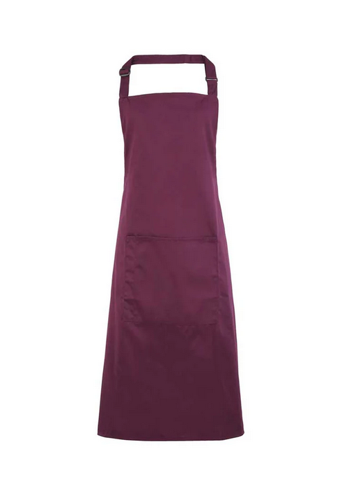 Bib Apron With Pocket - PR154