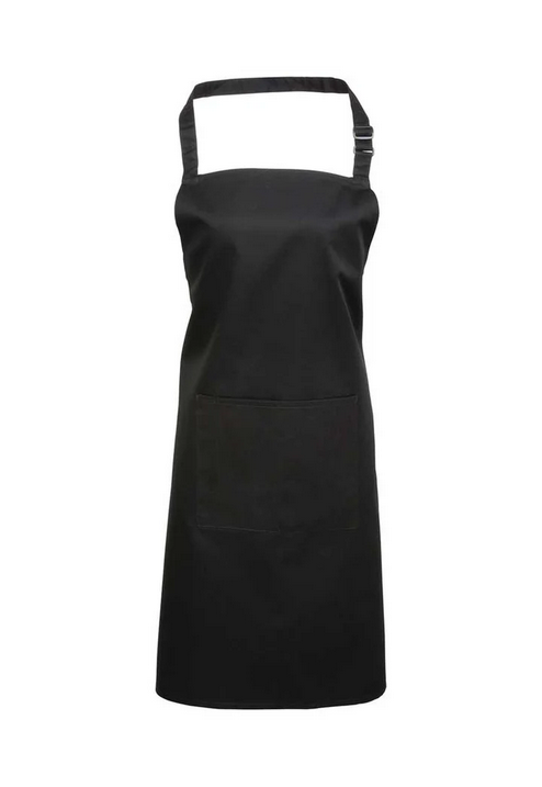 Bib Apron With Pocket - PR154