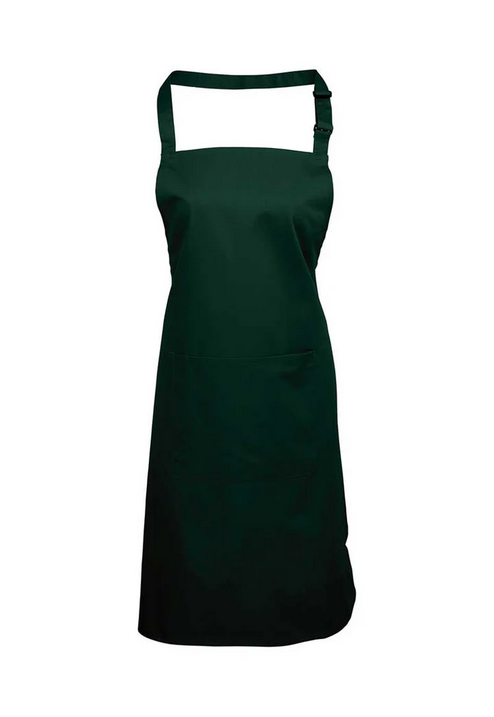 Bib Apron With Pocket - PR154