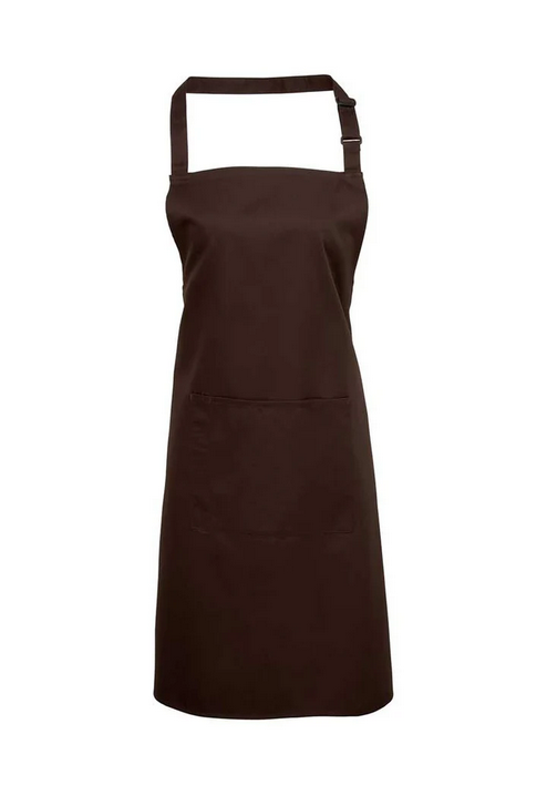 Bib Apron With Pocket - PR154